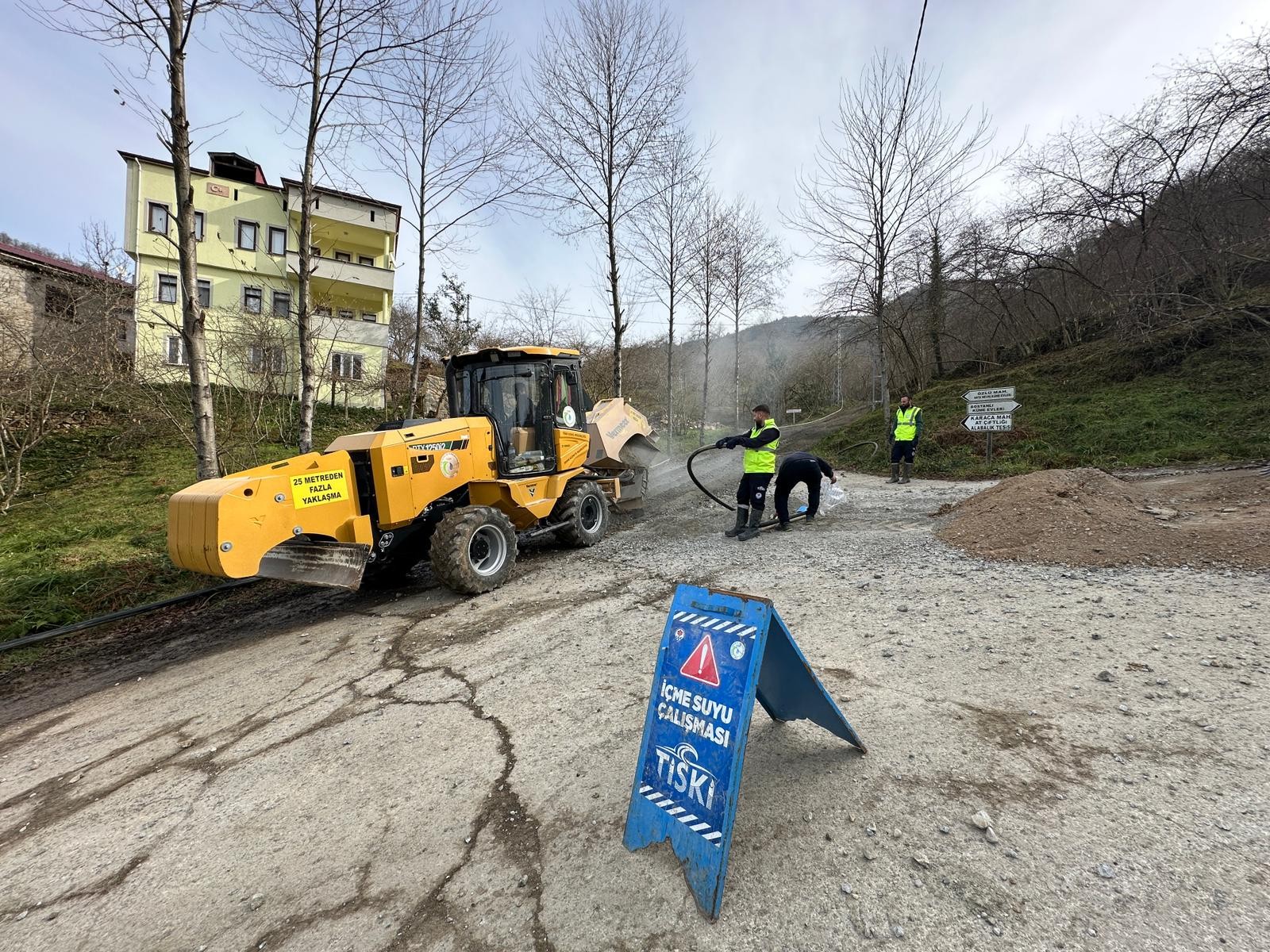 TİSKİ’DEN ARSİN’E BÜYÜK YATIRIM